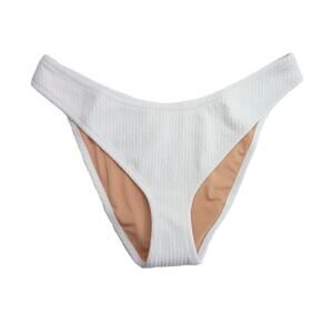 NWT J.Crew Swim Crinkle Texture Suit Bottom Size L